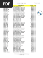 ABB Price Book 145