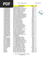 ABB Price Book 432