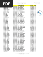 ABB Price Book 536