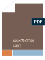 12 - Advanced Option Greeks