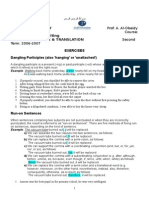 Technical Report Writing (Exercises)