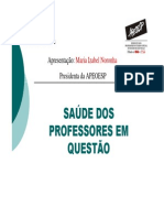 APEOESP - Saúde Do Professor em Questão (2003)