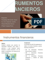 Instrumentos Financieros