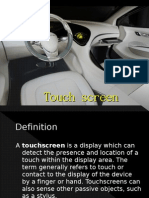 Touchscreen - PowerPoint