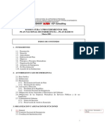 Estructura Plan Nacional de Emergencia