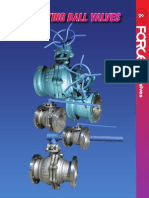 Literature Force Floating Ball Valve Catalog