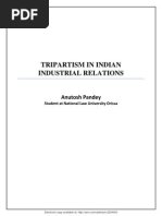 Tripartism in Indian Industrial Relations