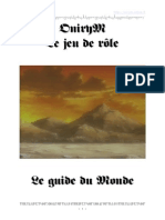 Onirym Guide Monde Paorn