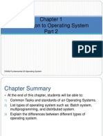 Introduction To Operating System