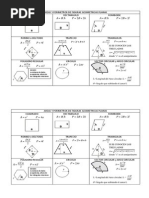 Formulario Areas y Perimetros Figuras Planas