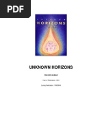 Unknown Horizons