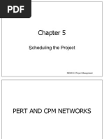 PERT and CPM Networks