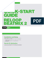 Serato DJ Reloop Beatmix 2 Quickstart Guide