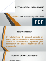 Unidad 1 - Reclutamiento y Selección de Personal