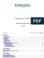 Csi Bridge Design Report