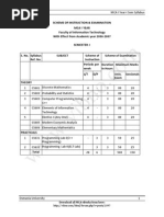 Mca - Ou - Syllabus