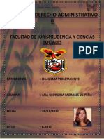 Ana Georgina Morales de Peña Dossier Derecho Administrativo II Ciclo II-2012