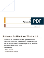 Architectural Design: Presented By: Andy Carroll