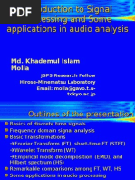 Introduction To Signal Processing