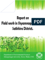 Report On Field Work in Shyamnagar Upazila, Satkhira District