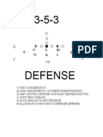 3-5-3 Stand Up Defense