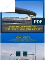 Design and Construction of The SH58 Flyover Bridge Over IH70