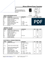 2SD1710 Silicon Diffused Power Transistor: General Description