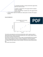 Residual Analysis