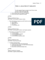 Statistical Variance Analysis