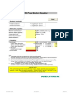 Calculadora de Enlace Optico