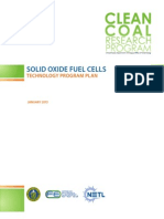 Program Plan Solid Oxide Fuel Cells 2013