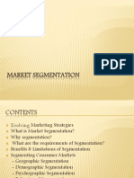 Unit 2 (Market Segmentation)