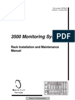 3500 Monitoring System Rack Installation and Maintenance Manu