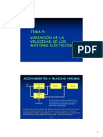 Variación de Velocidad PDF