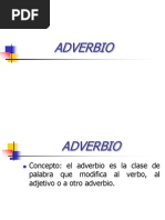 Adverbio Unid III