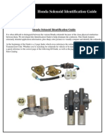 Honda Solenoids ID Guide