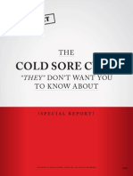 Cold Sore Cure Report