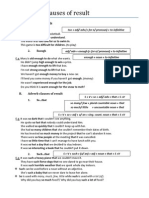 Phrases and Clauses of Result