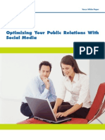 Optimizing Your Public Relations With Social Media 