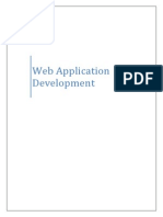 Web Application Development