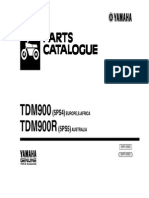 Yamaha TDM 900 Parts Catalogue