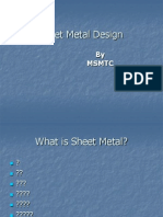 Sheet Metal Design