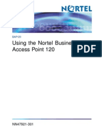 Nortel Business Access Point 120 Manual