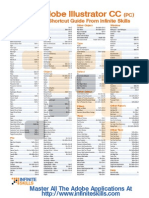 Adobe Illustrator CC Keyboard Shortcuts For Windows