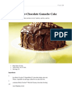 Betty Crocker-Chocolate Ganache Cake