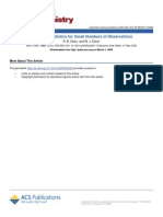 Simplified Statistics For Small Numbers of Observations: R. B. Dean, and W. J. Dixon