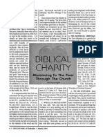 1994 Issue 2 - Biblical Charity: Ministering To The Poor Through The Church - Counsel of Chalcedon