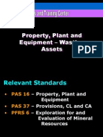 Property, Plant and Equipment - Wasting Assets