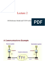 OSI Reference Model and TCP/P Reference Model