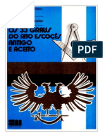 Os 33 Graus Do Rito Escoces Antigo e Aceito - Mario Leal Bacelar